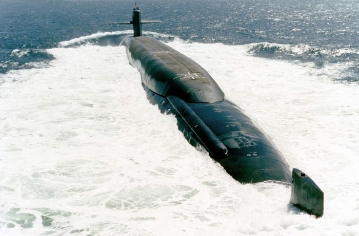 Tàu ngầm USS Michigan (SSBN-727/SSGN-727) của Hải quân Mỹ.